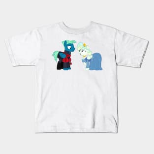 Sky Stinger and Vapor Trail Sleeping Beauty (blue) Kids T-Shirt